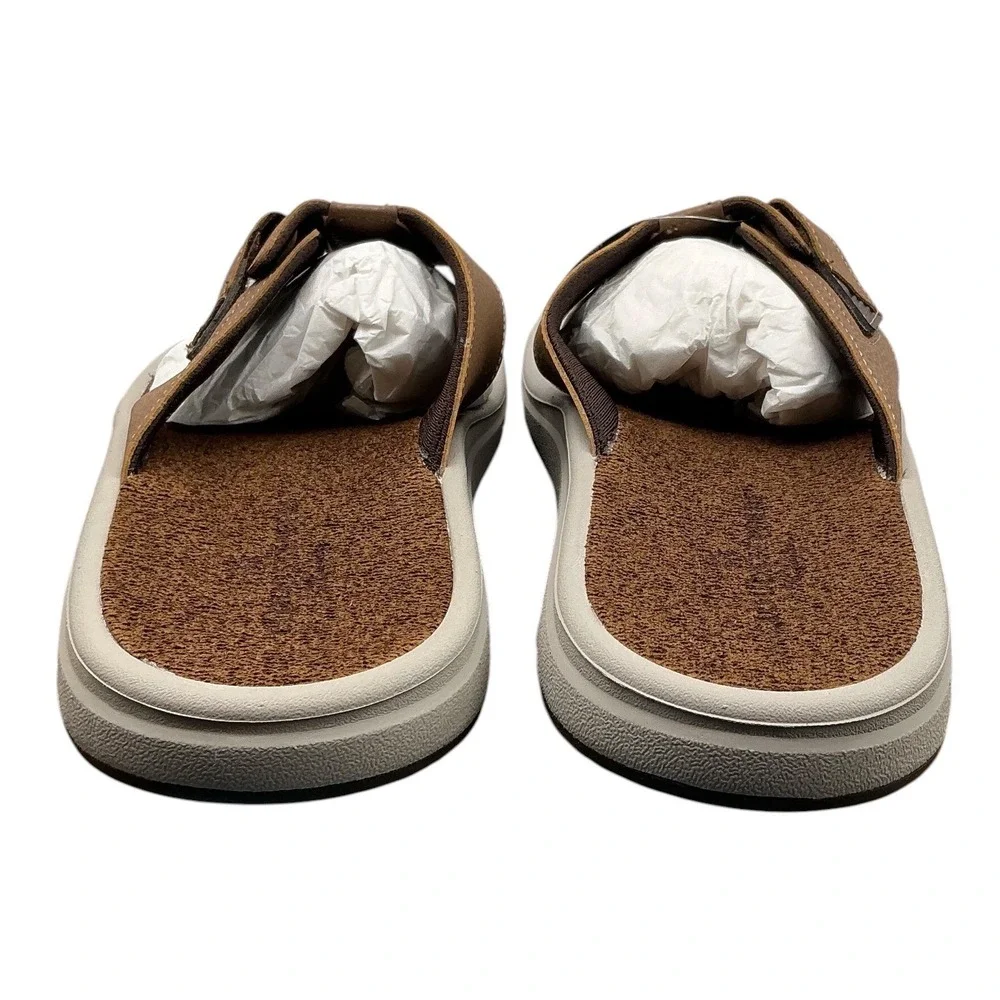 Clarks Cloudsteppers Breeze Mens Brown Thong Sandals Flip Flops Size10 261874927